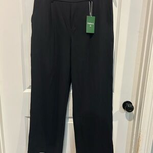 HALARA Black Straight-Leg Women's Trousers